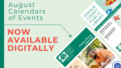 August Calendars of Events now available digitally