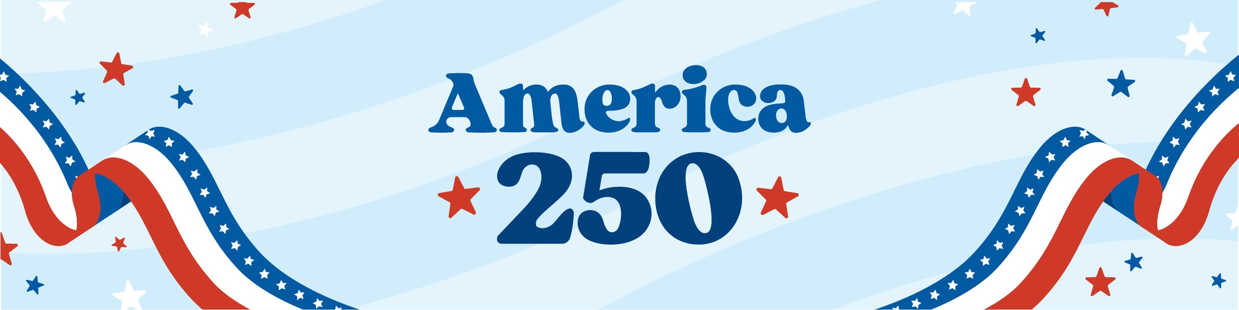 The words America 250