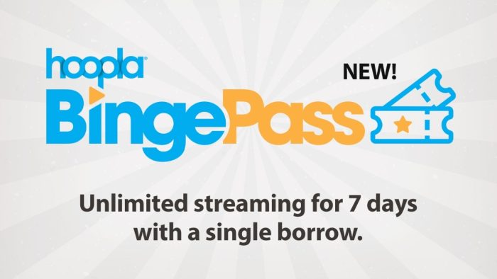 hoopla binge pass