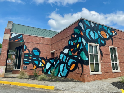 Mural at Clarkston Library